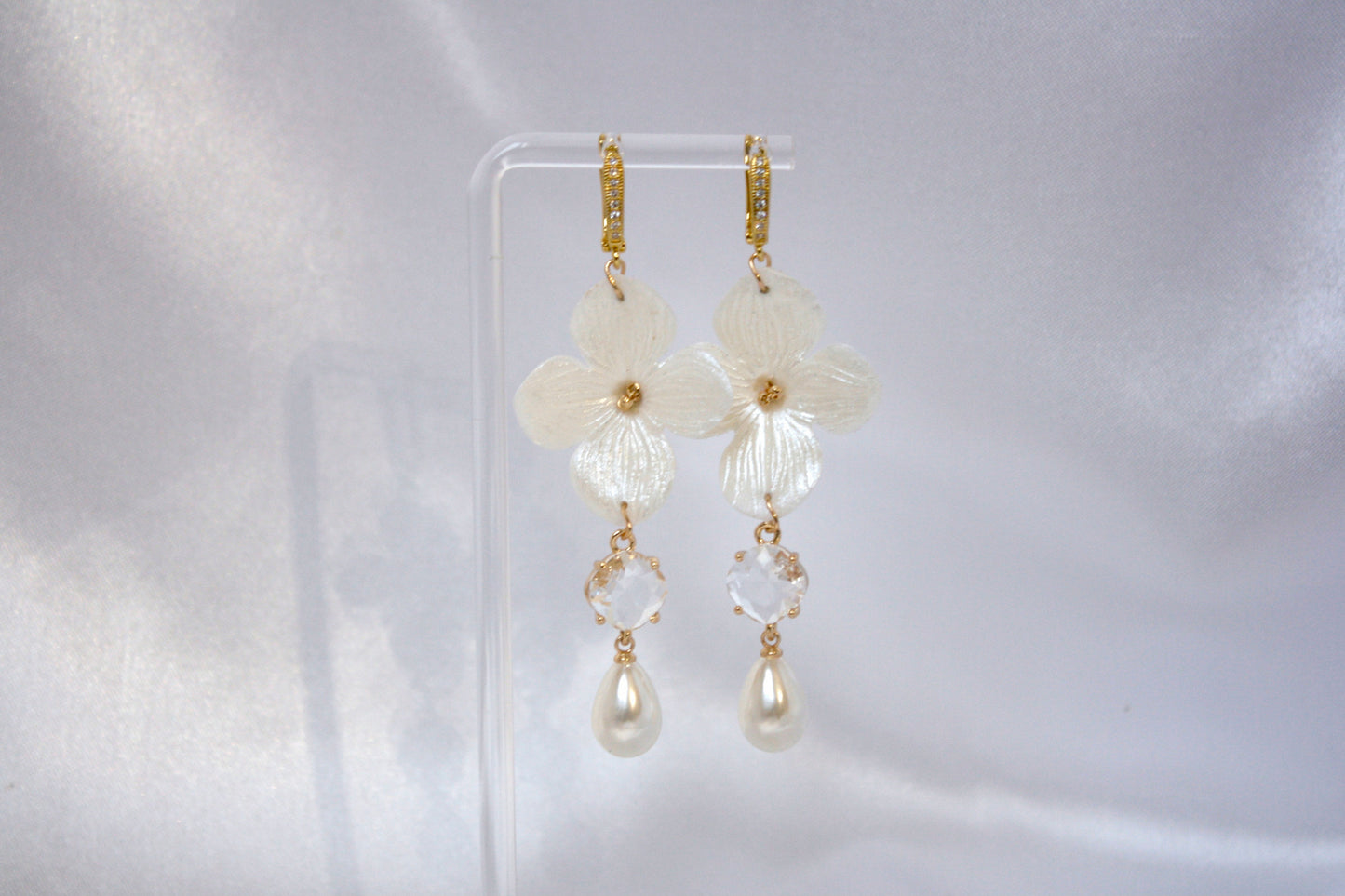 Hydrangea Glow Earrings