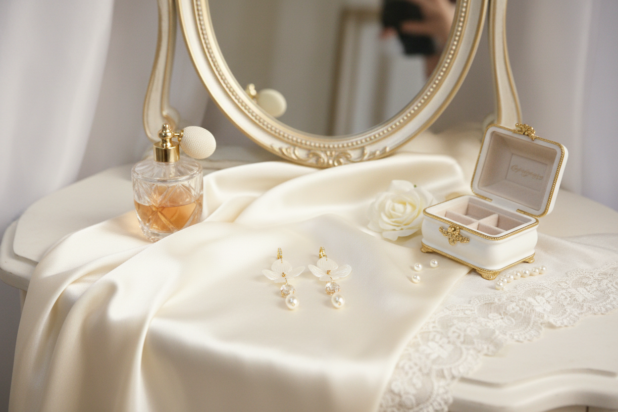 Hydrangea Glow Earrings