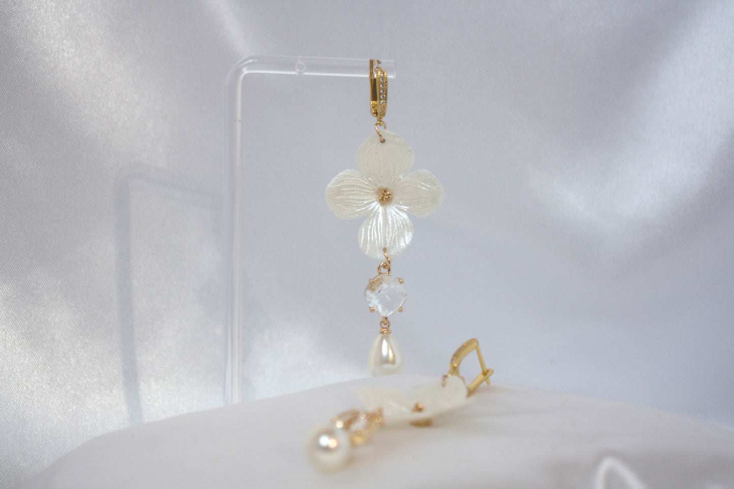 Hydrangea Glow Earrings