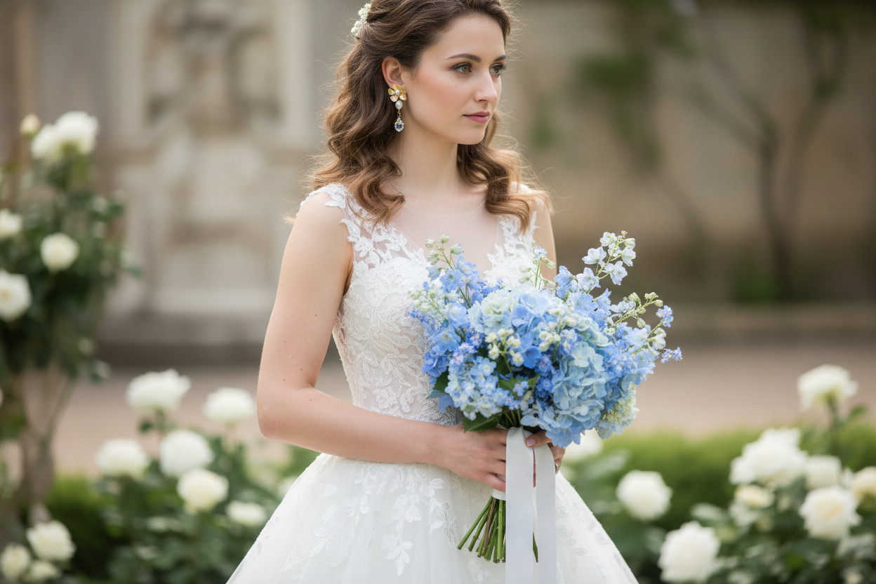 White & Blue Vows